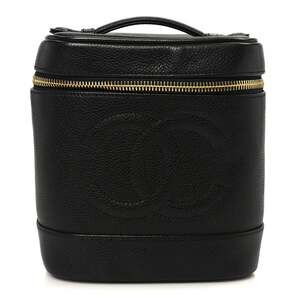 Chanel Caviar Vanity Cosmetic Case #242107C12B
